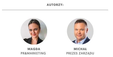 Autorzy tekstu - Magda i Michał