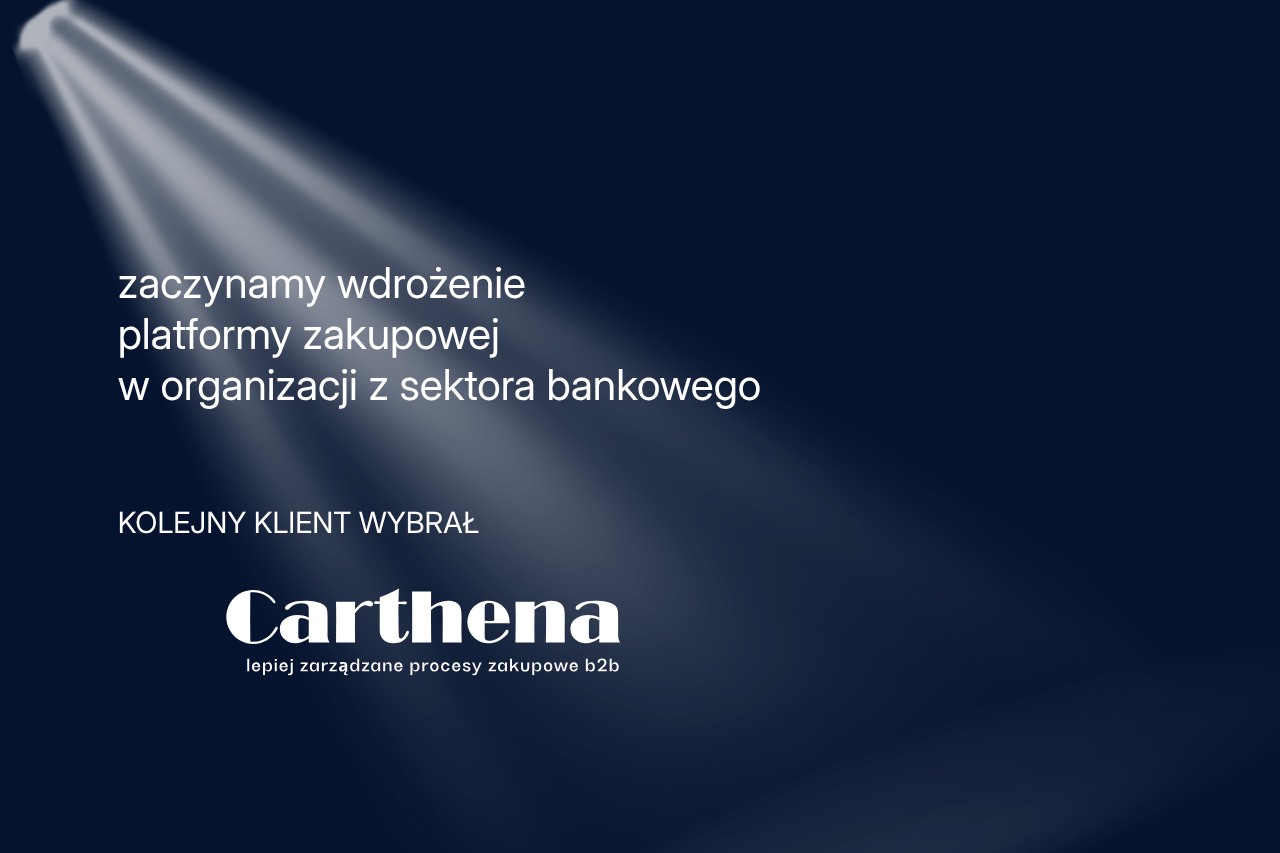 Carthena klient z sektora bankowego